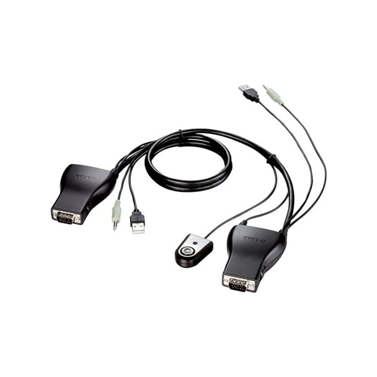 D-LINK KVM Switch 2 Port USB with Audio Support - KVM-221