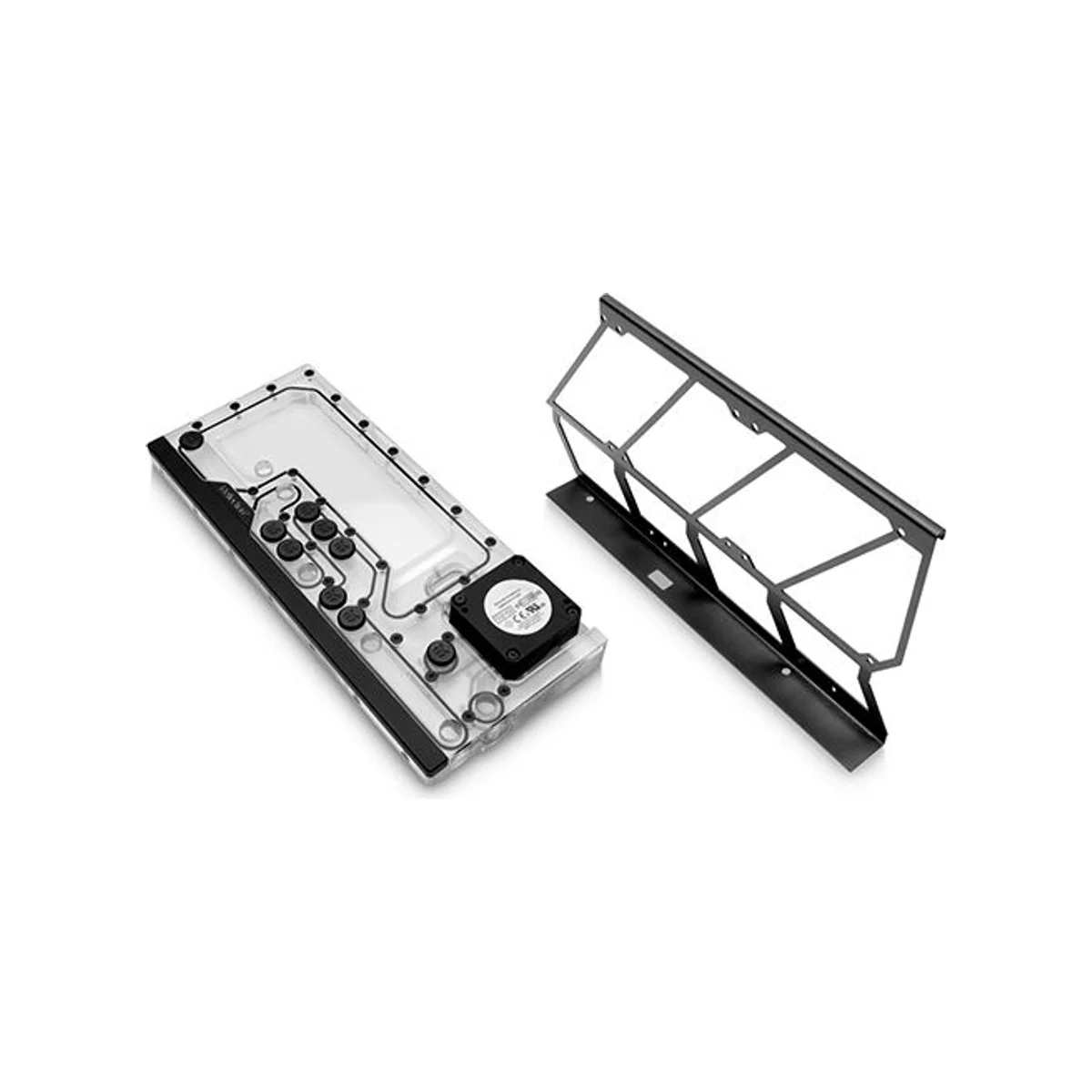EKWB EK-Quantum Reflection² Torrent DDC 4.2 PWM D-RGB - Plexi Distribution Plate - 3831109898345 view 3