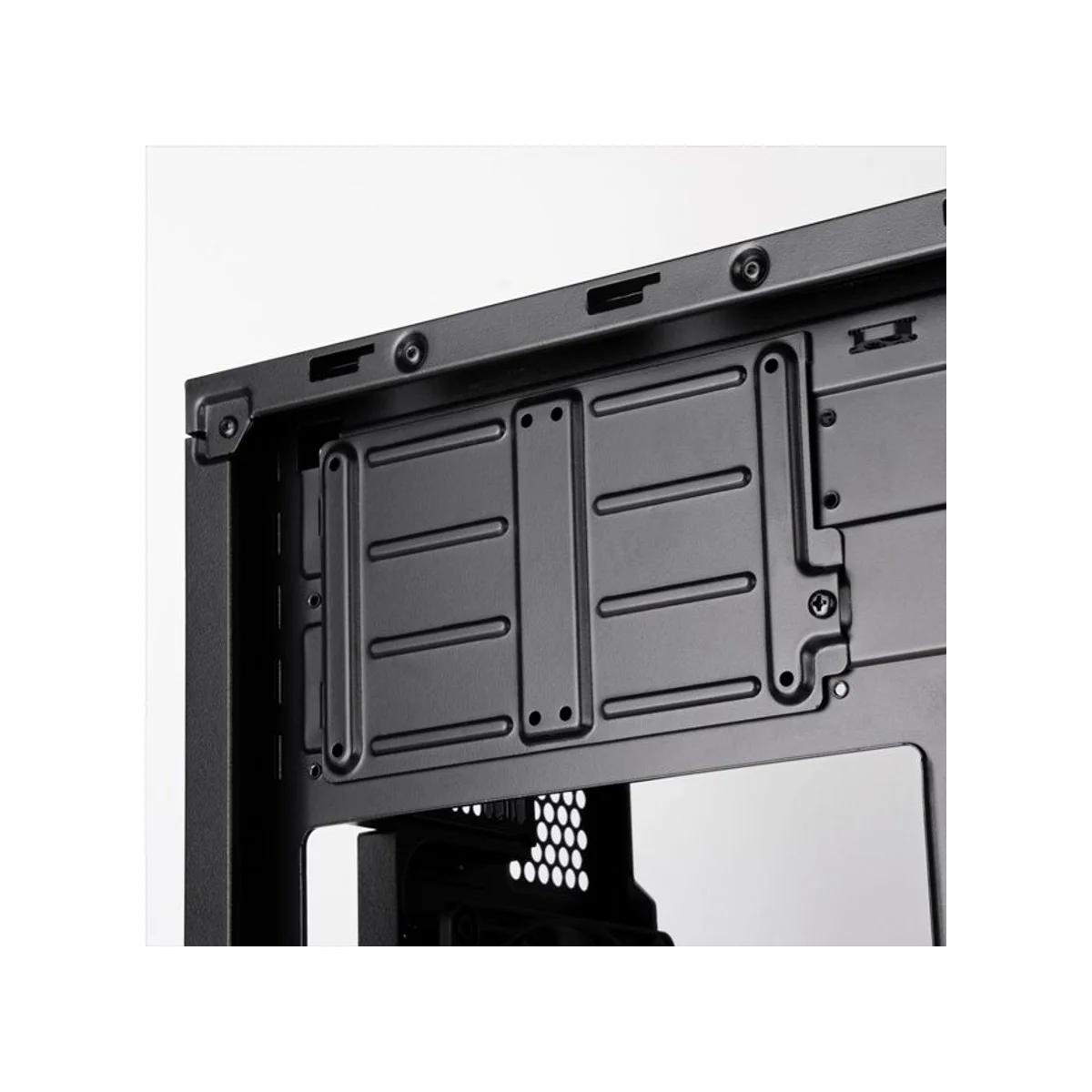 SilverStone CS382 High Performance Micro-ATX NAS Chassis Case - Black - CS382 view 7