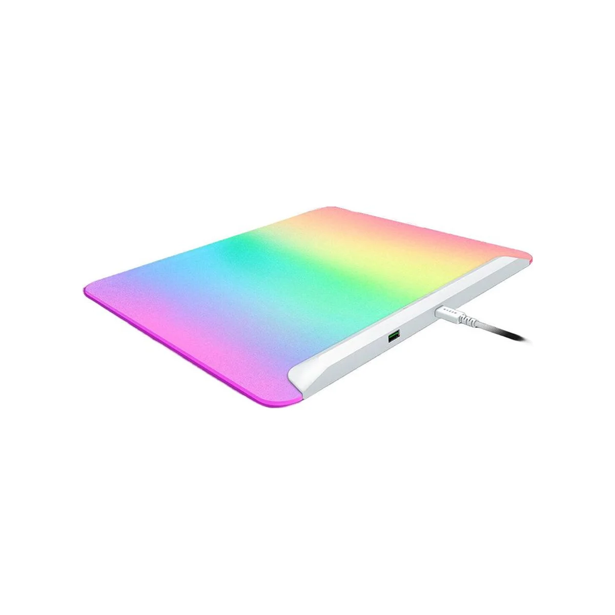 Razer Firefly V2 Pro RGB Gaming Mouse Pad - White (Full Backlit, 15-Zone Chroma RGB, USB 2.0 Port) - RZ02-04920200-R3M1 view 4