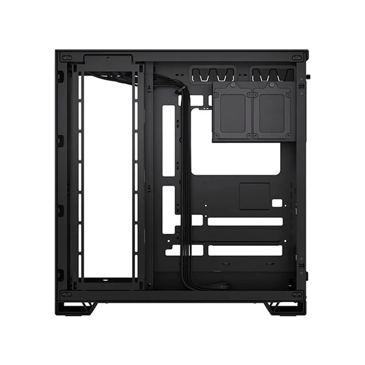 Corsair 2500D Dual Chamber Airflow Gaming Case - Black - CC-9011257-WW view 6