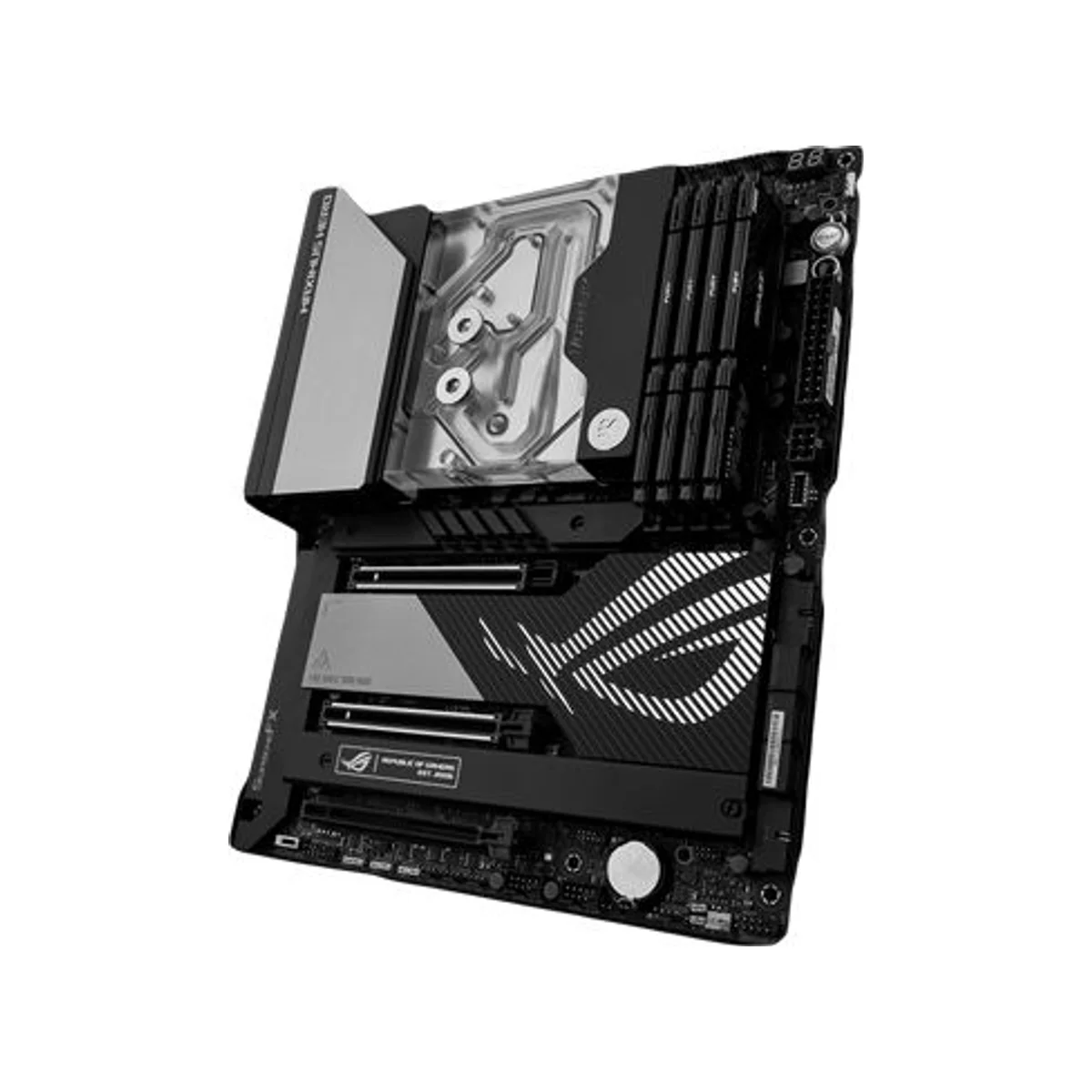 EKWB EK-Quantum Momentum² ROG Maximus Z790 Hero D-RGB Monoblock (Plexi) - LGA 1700, Nickel Plexi - 3831109903278 view 5