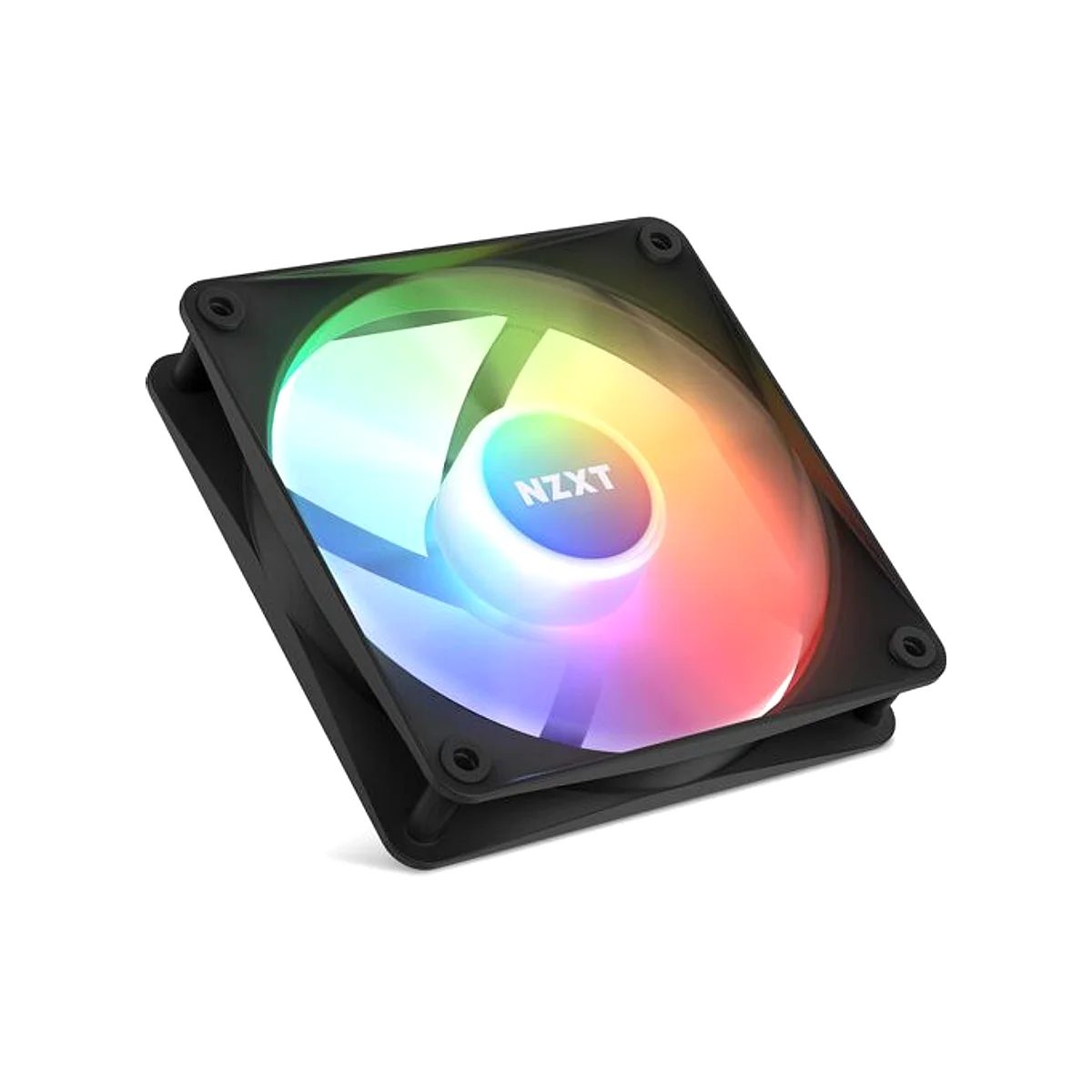 NZXT F120 Hub-Mounted RGB Core Fan - Black - RF-C12SF-B1 view 3