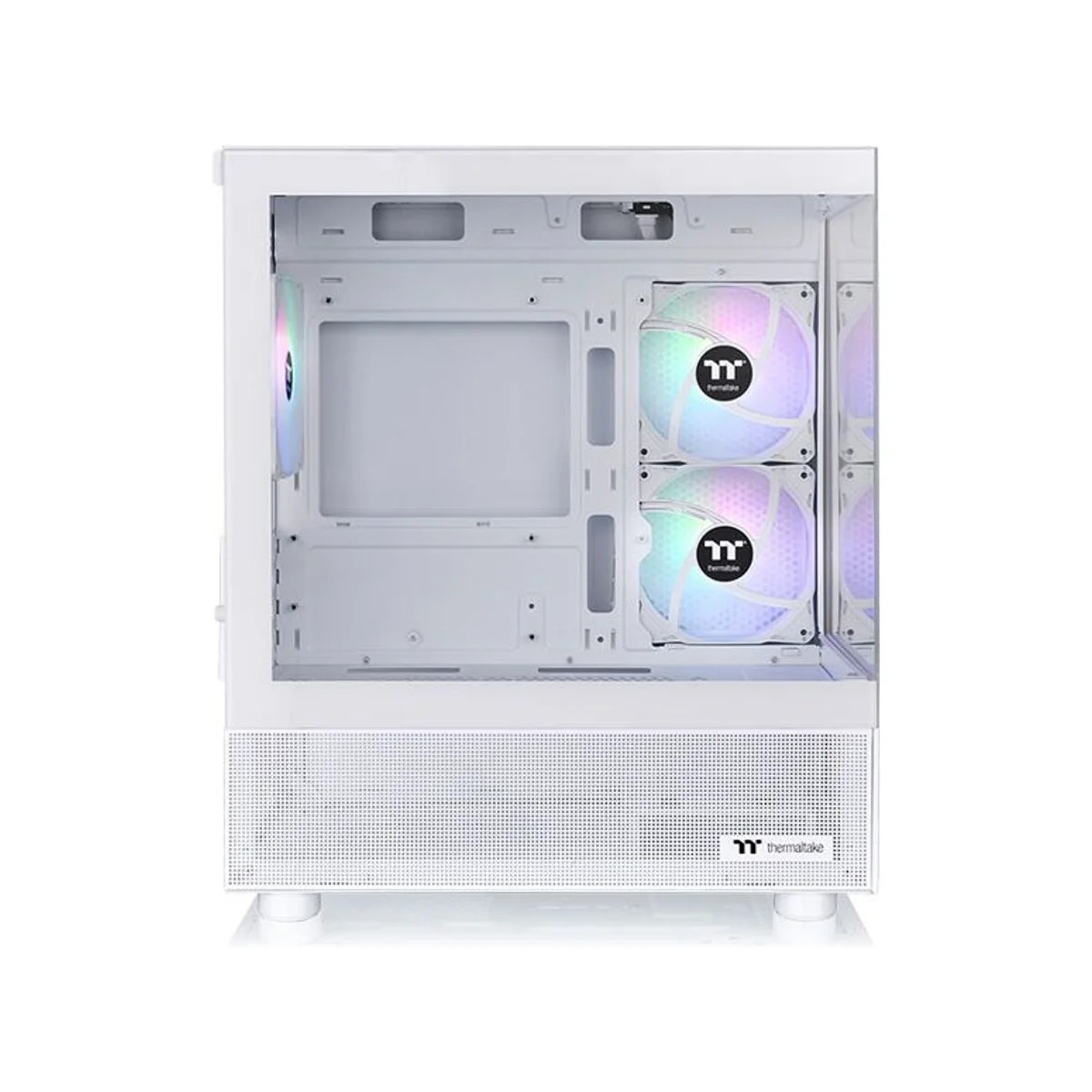 Thermaltake View 170 Tempered Glass ARGB Micro-ATX Gaming Case - Snow - CA-1Z4-00M6WN-00 view 3