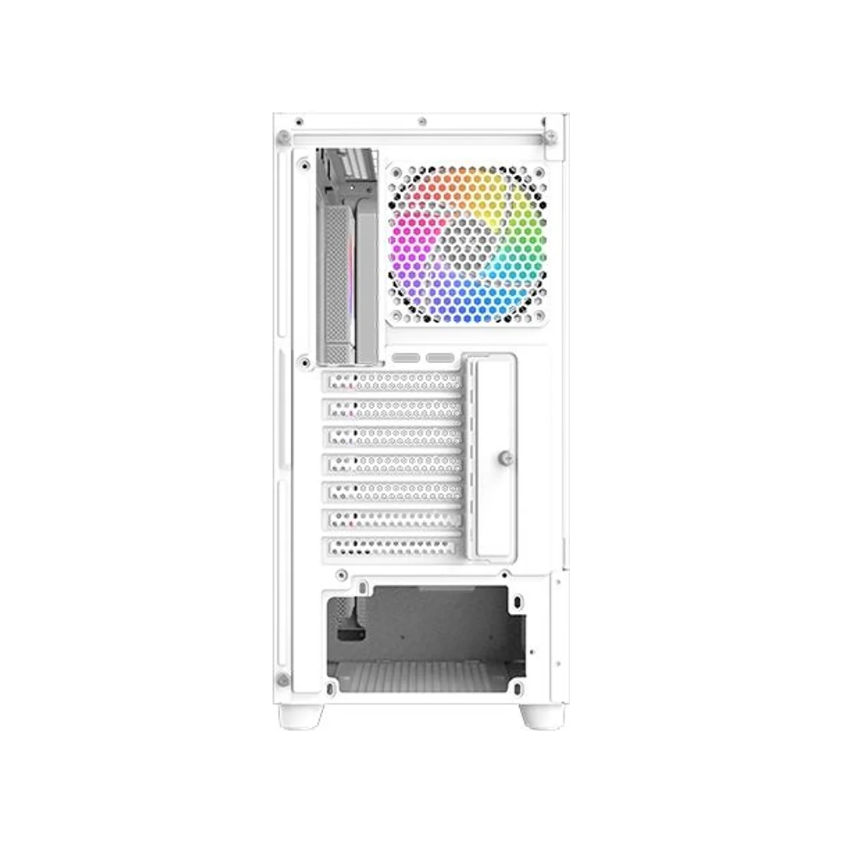 Xigmatek Endorphin Air V2 Arctic Tempered Glass ARGB ATX Gaming Case - White - EN41839 view 4