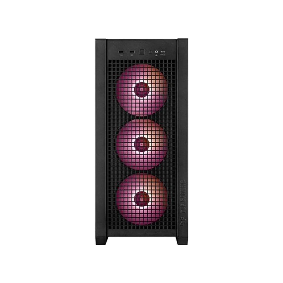 Asus TUF Gaming GT302 ARGB ATX Gaming Case - Black - 90DC00I0-B19000 view 2