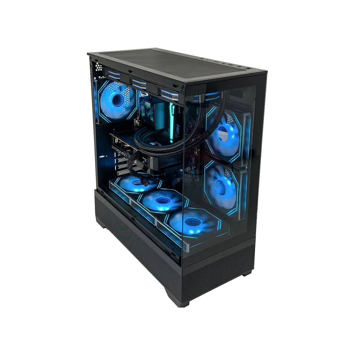 Gaming PC Cruiser (Core i5-14400F, 16 GB DDR5 RAM, RTX 5060 8GB GPU) view 3