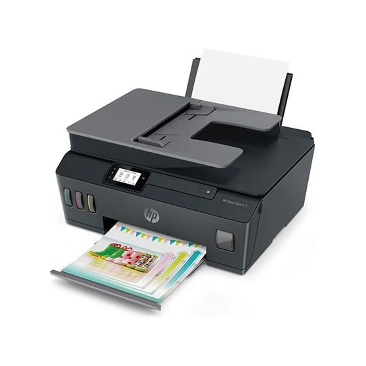 HP Smart Tank 615 Wireless All-in-One Printer - Black (Print, Copy, Scan, Fax, Wi-Fi) - Y0F71A view 2