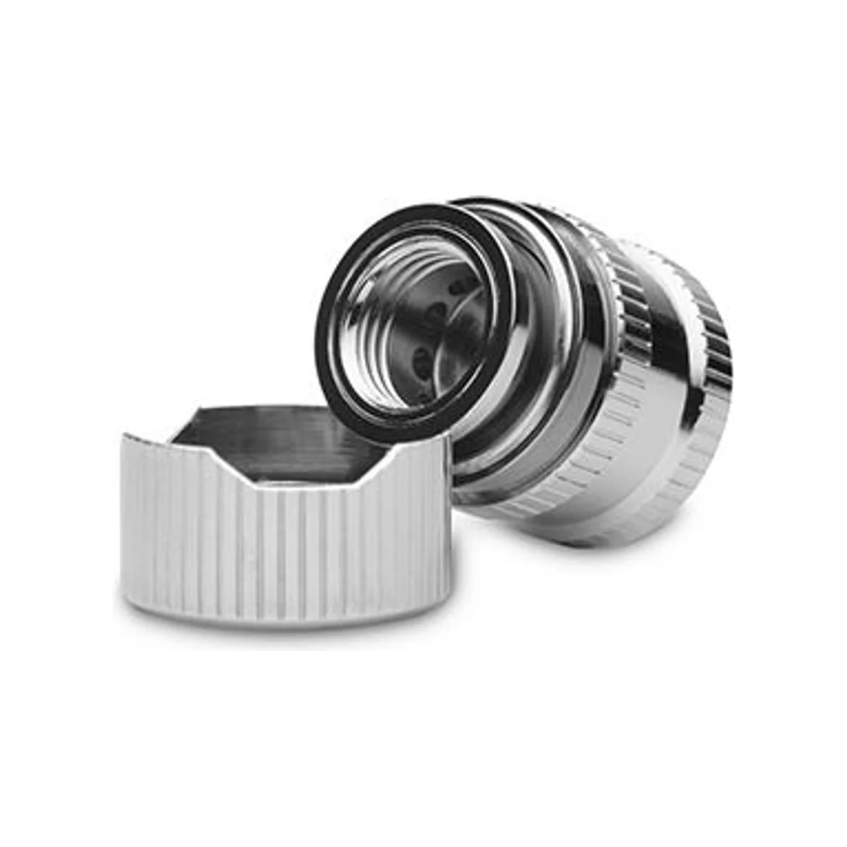 EKWB EK-Quantum Torque Drain Valve - Nickel (G1/4", 4.5mm Thread, 23mm Dia, 29mm Height) - 3831109829684 view 2