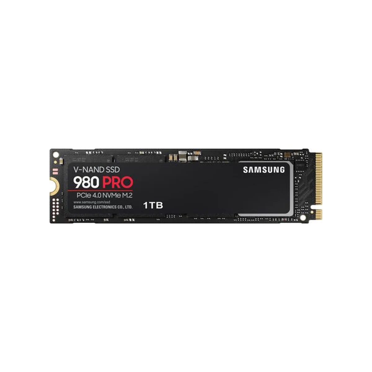 Samsung 980 PRO 1TB M.2 NVMe SSD PCIe 4.0 M.2 2280 – MZ-V8P1T0B/AM view 2