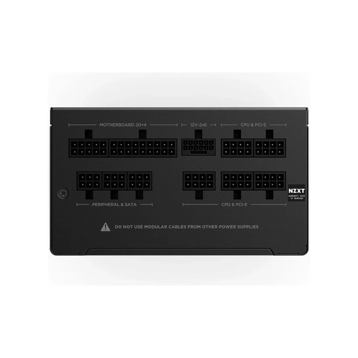 NZXT C850 Gold Core 850W 80 PLUS Fully Modular ATX 3.1 Power Supply - Black - PA-8G3BB-UK view 4