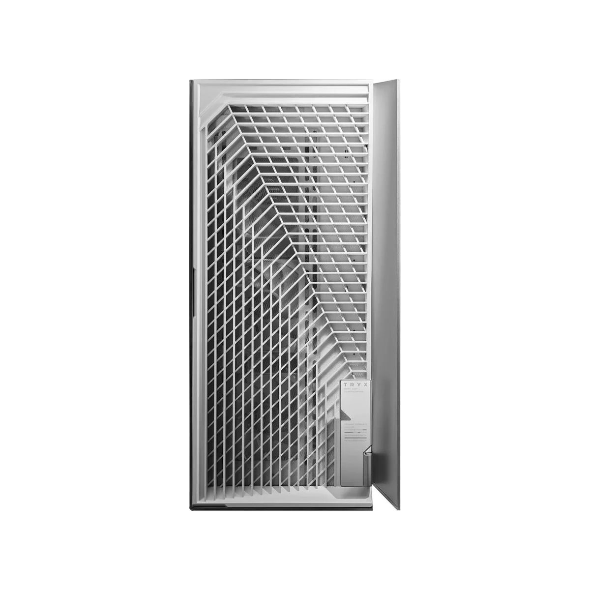 TRYX LUCA L70 Tempered Glass E-ATX Mid-Tower Gaming Case - White - C-L700N-NN0H-G0W view 3