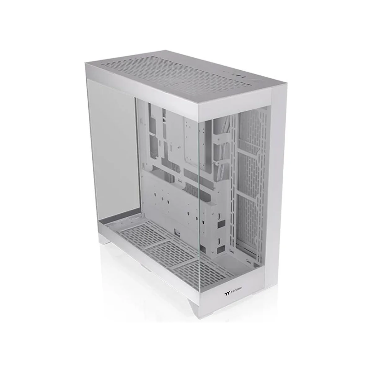 Thermaltake CTE E550 Tempered Glass Dual-chamber ATX Gaming Case - White - CA-1Z8-00M6WN-00