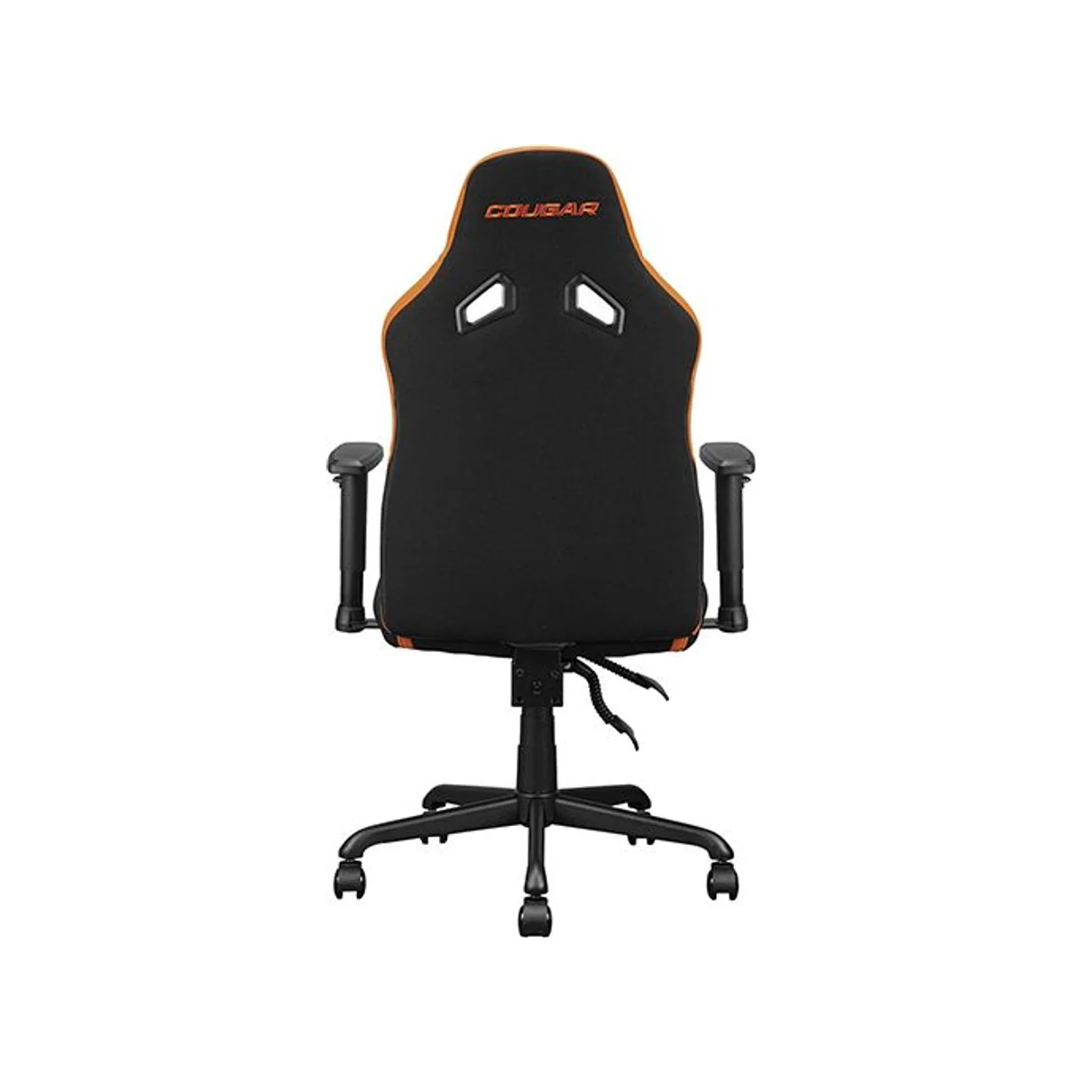COUGAR Fusion SF Woven Fabric Gaming Chair - Orange/Black (Lumbar Pillow, Neck Pillow, 2D Armrests, Steel Base) - 3MFSFORB.0001 view 6