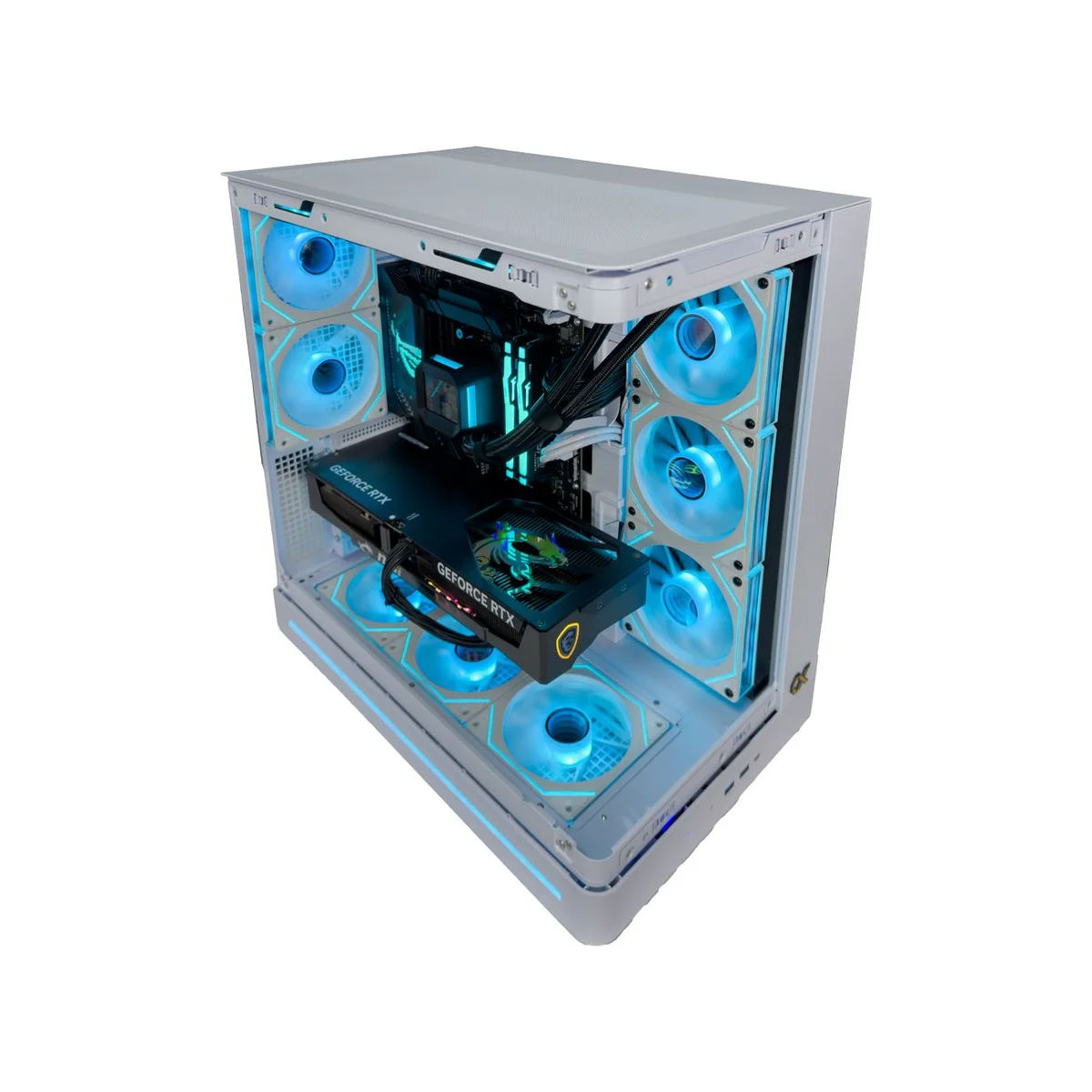 Gaming PC Polar Vortex (Ryzen 7 9800X3D, 32GB DDR5 RAM, RTX 5080 16GB GPU) - Gaming_PC_Polar_Vortex view 3