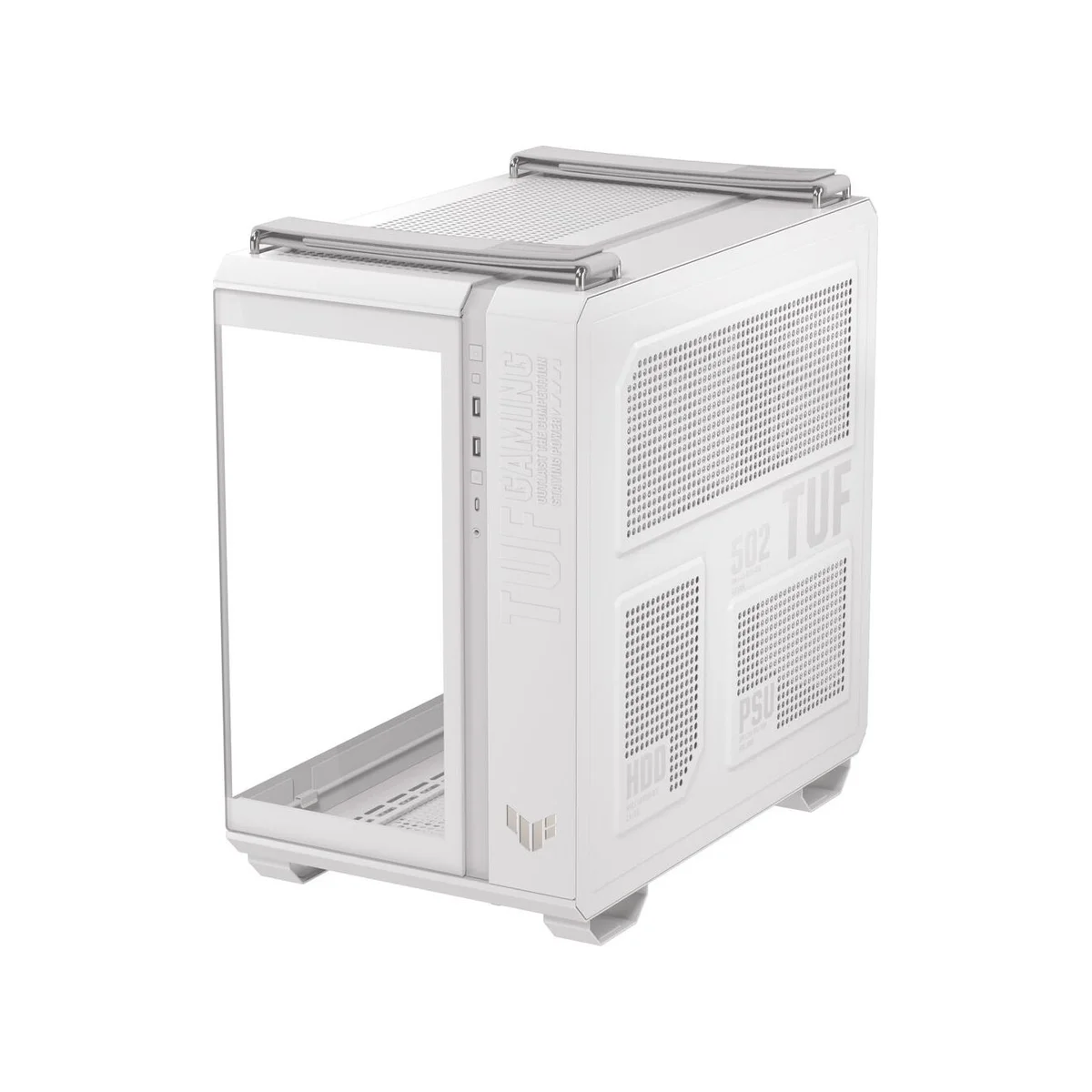 Asus TUF Gaming GT502 Horizon Tempered Glass Dual-chamber ATX Gaming Case - White - 90DC0093-B19010 view 4