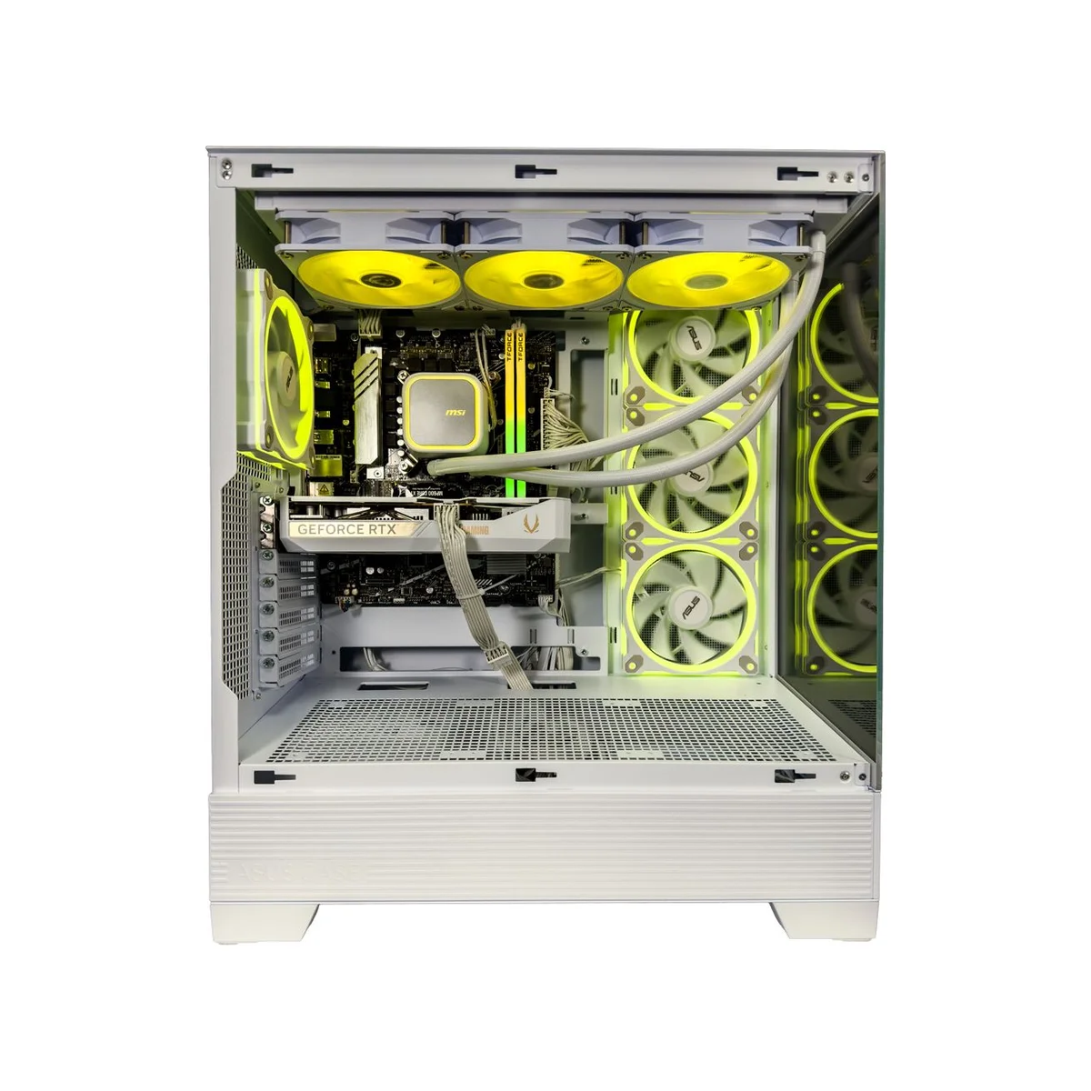 Gaming PC Cream (Core i5-14400F, 32GB DDR5, RTX 5060 8GB) - Gaming_PC_Cream view 3