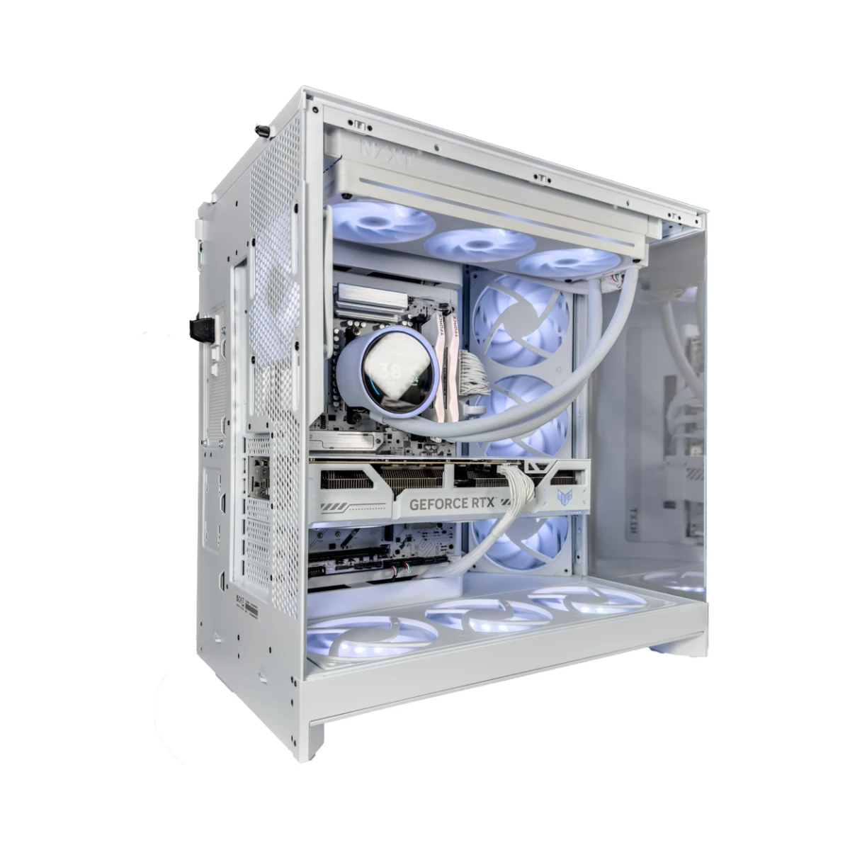 Gaming PC Colossus (Ryzen 7 9800X3D, 32GB DDR5, RTX 5070 Ti White) - Gaming_PC_Colossus view 4
