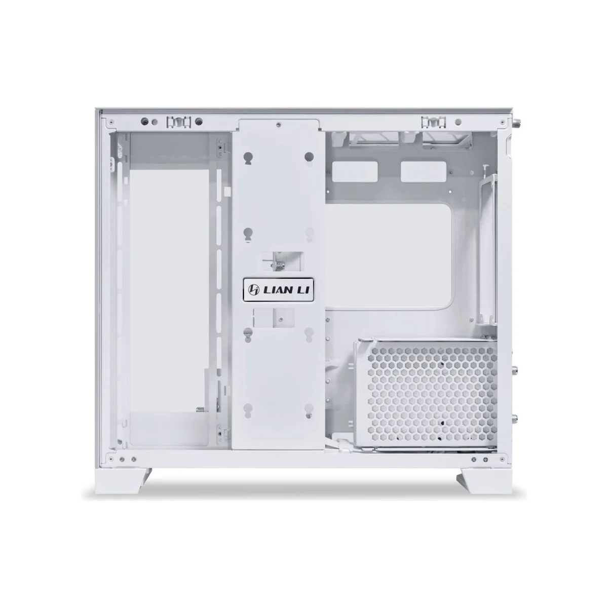 Lian Li O11 DYNAMIC MINI V2 Dual-chamber ATX Gaming Case - White - G99.O11DMIV2W.00 view 4