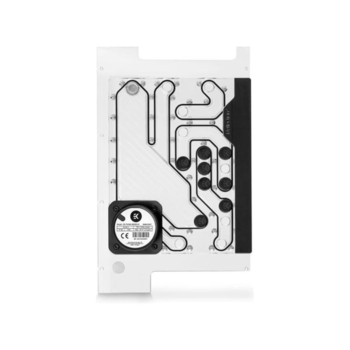 EKWB EK-Quantum Reflection² PC-O11D Mini D5 PWM D-RGB – Plexi Distribution Plate - 3831109895504