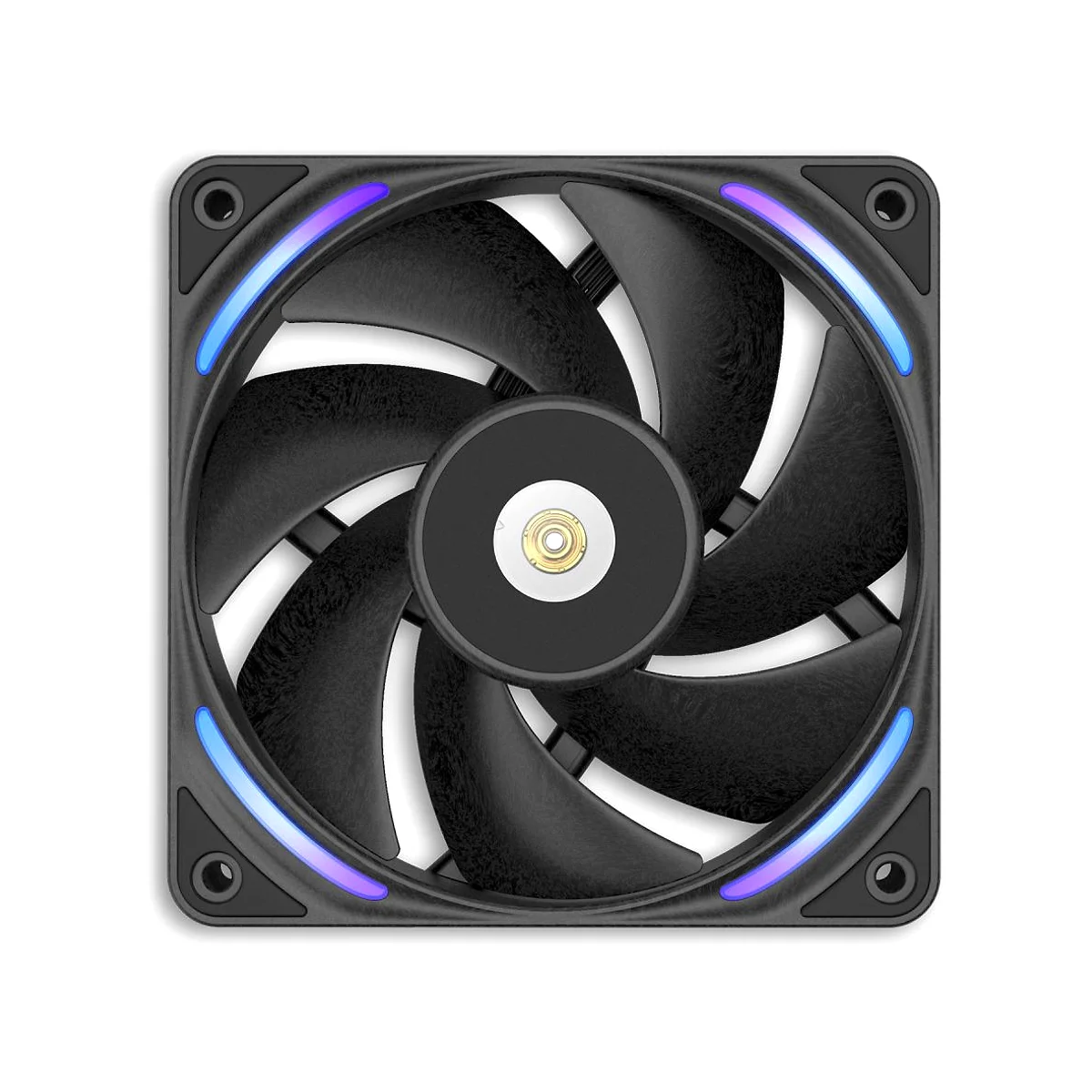 NZXT F120X RGB 120mm PWM Single Fan - Black - RF-U12PN-B1 view 2