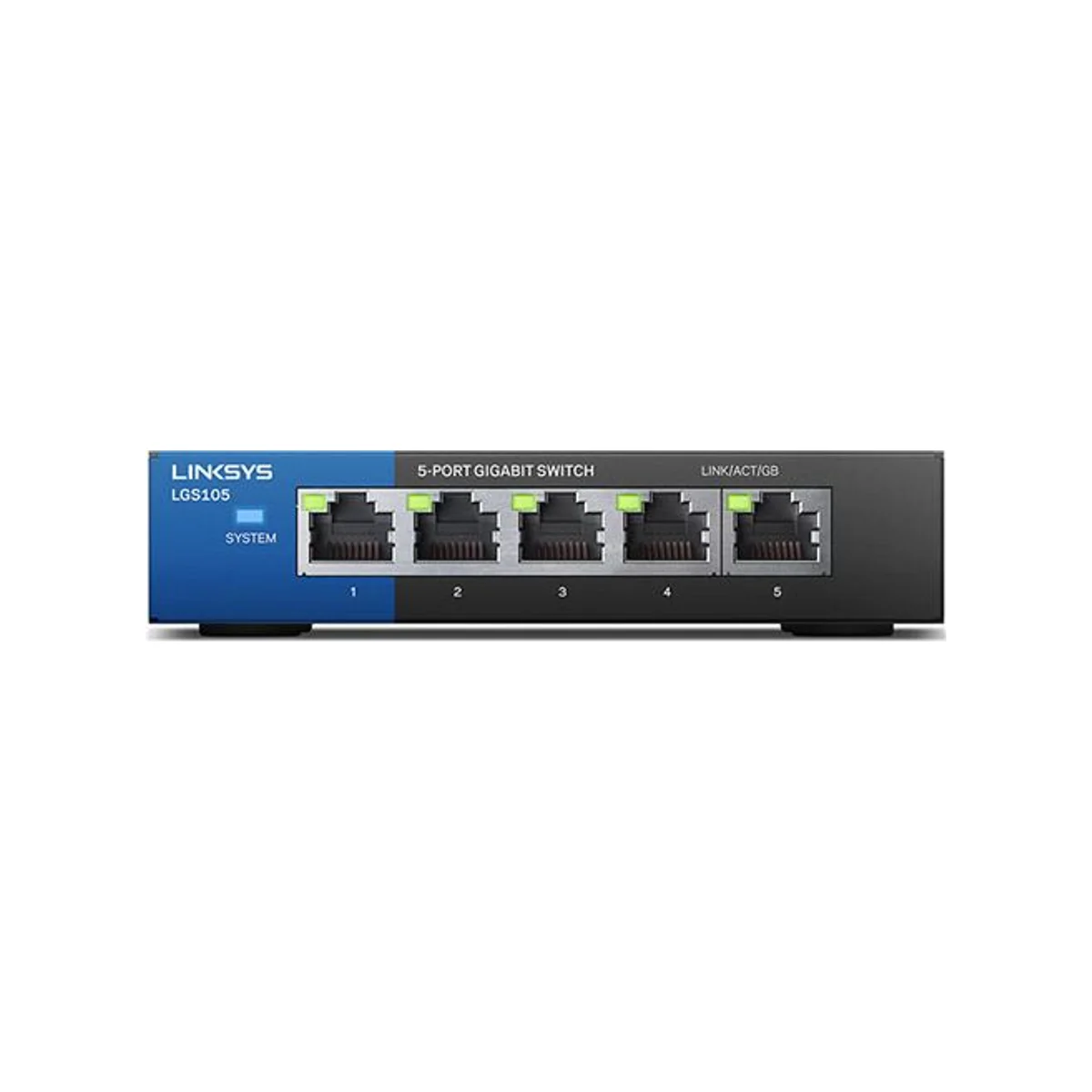 Linksys LGS105-ME 5-Port Gigabit Unmanaged Network Switch (Gigabit Ethernet)