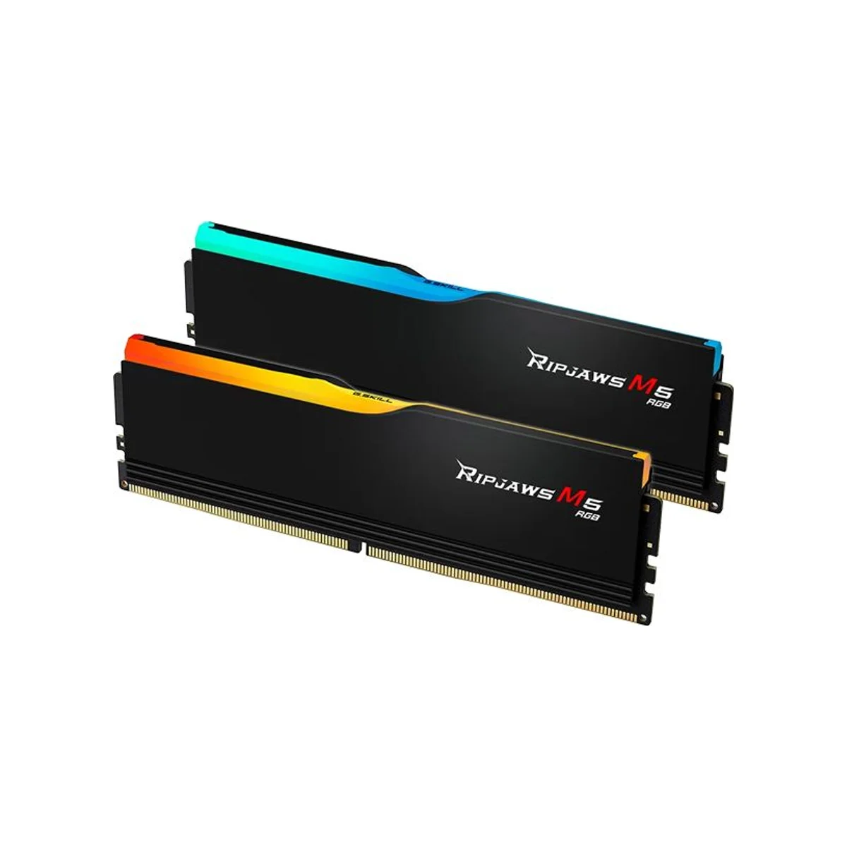 G.Skill Ripjaws M5 RGB 64 GB (2X32) DDR5 6400MHz RAM Memory (CL32, Black) – F5-6400J3239G32GX2-RM5RK view 3