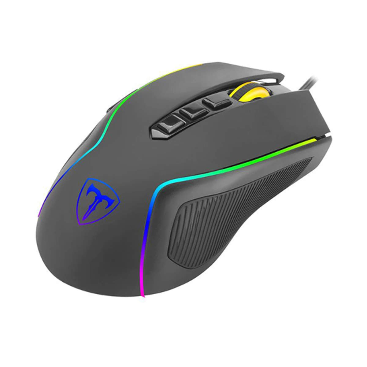 T-DAGGER Dark Angel RGB Gaming Mouse Ergonomic (500-4000 DPI, 1000Hz, 8 Programmable Buttons) - T-TGM209 view 3