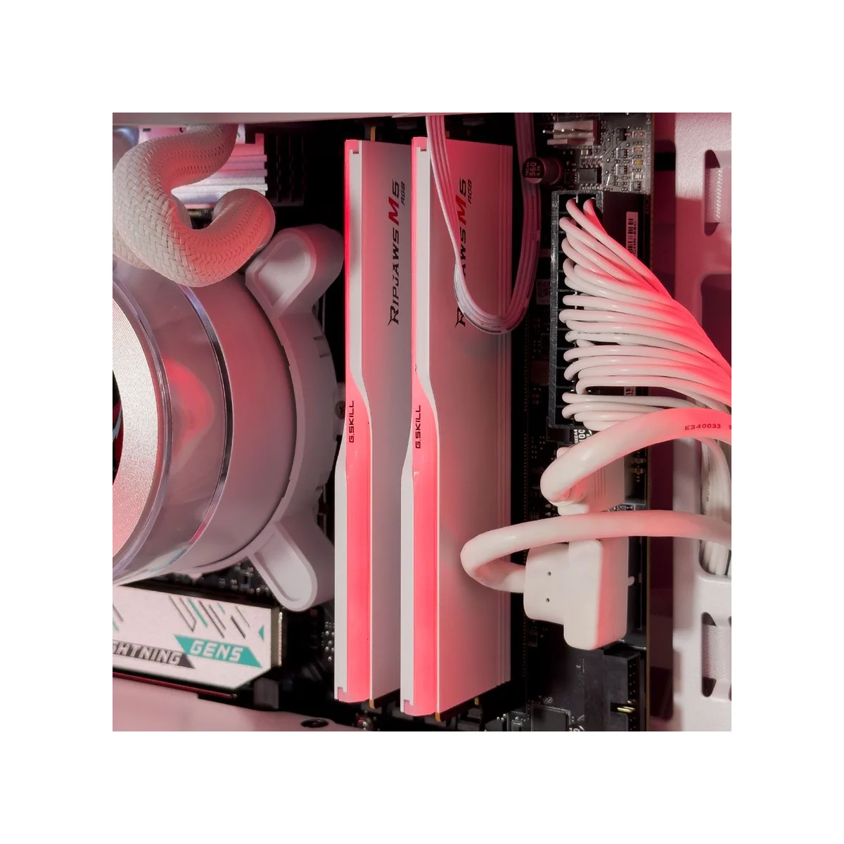 Gaming PC Glacier Ultra 7 265K, 32 GB DDR5 RAM, RTX 5070 12GB GPU - Gaming_PC_Glacier view 8