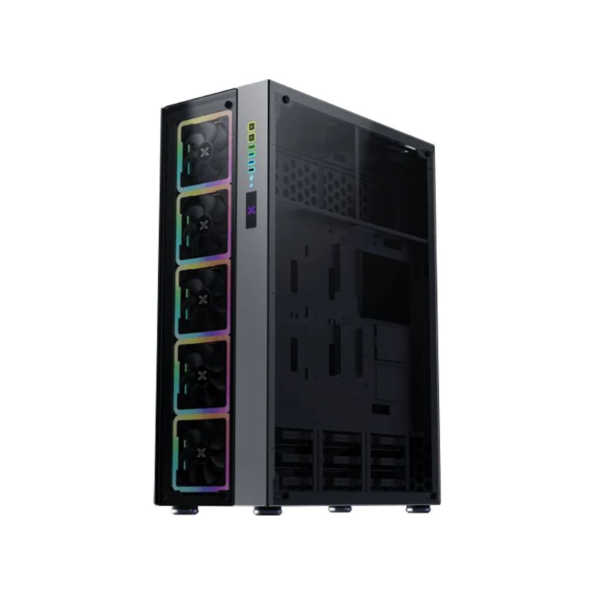 Xigmatek Elysium II Full Tower SSI EEB CEB E-ATX Gaming Case - Black - EN41624 view 6
