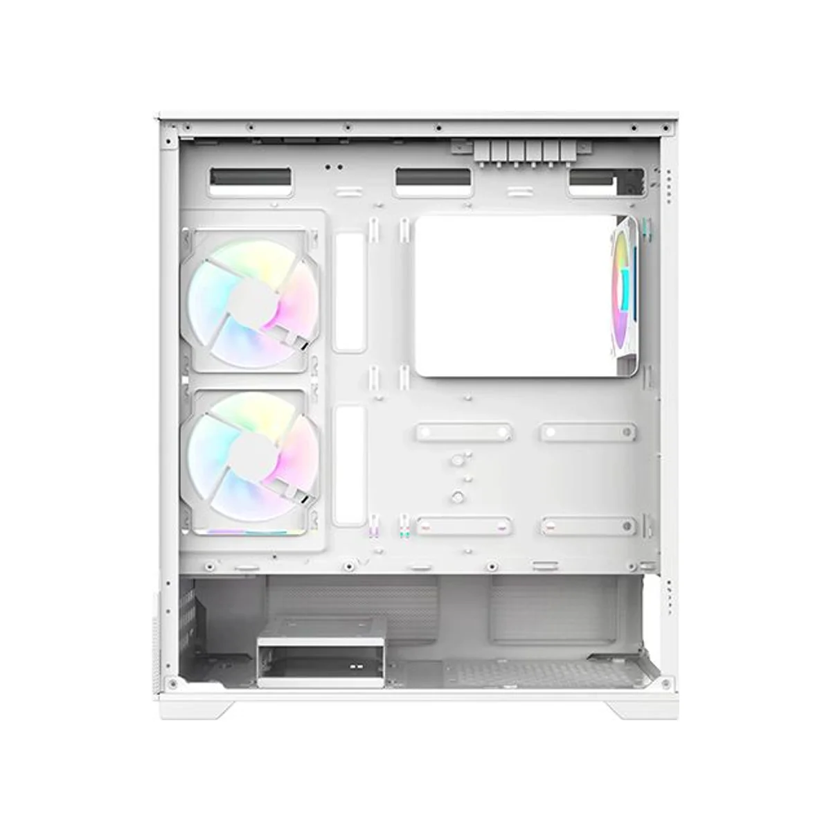 Acegeek Cruiser L460 Tempered Glass ATX Gaming Case - White - AG-CRUISER-L460-WH view 5