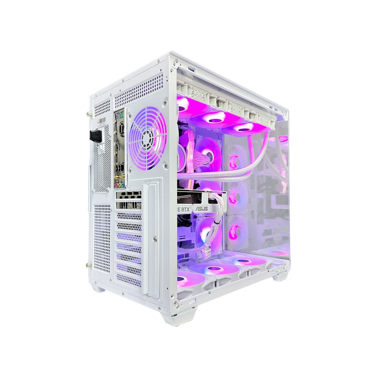 Gaming PC Blanche (Core i5-14400F, 32 GB DDR5 RAM, RTX 5060 Ti 8GB GPU) - Gaming_PC_Blanche view 4