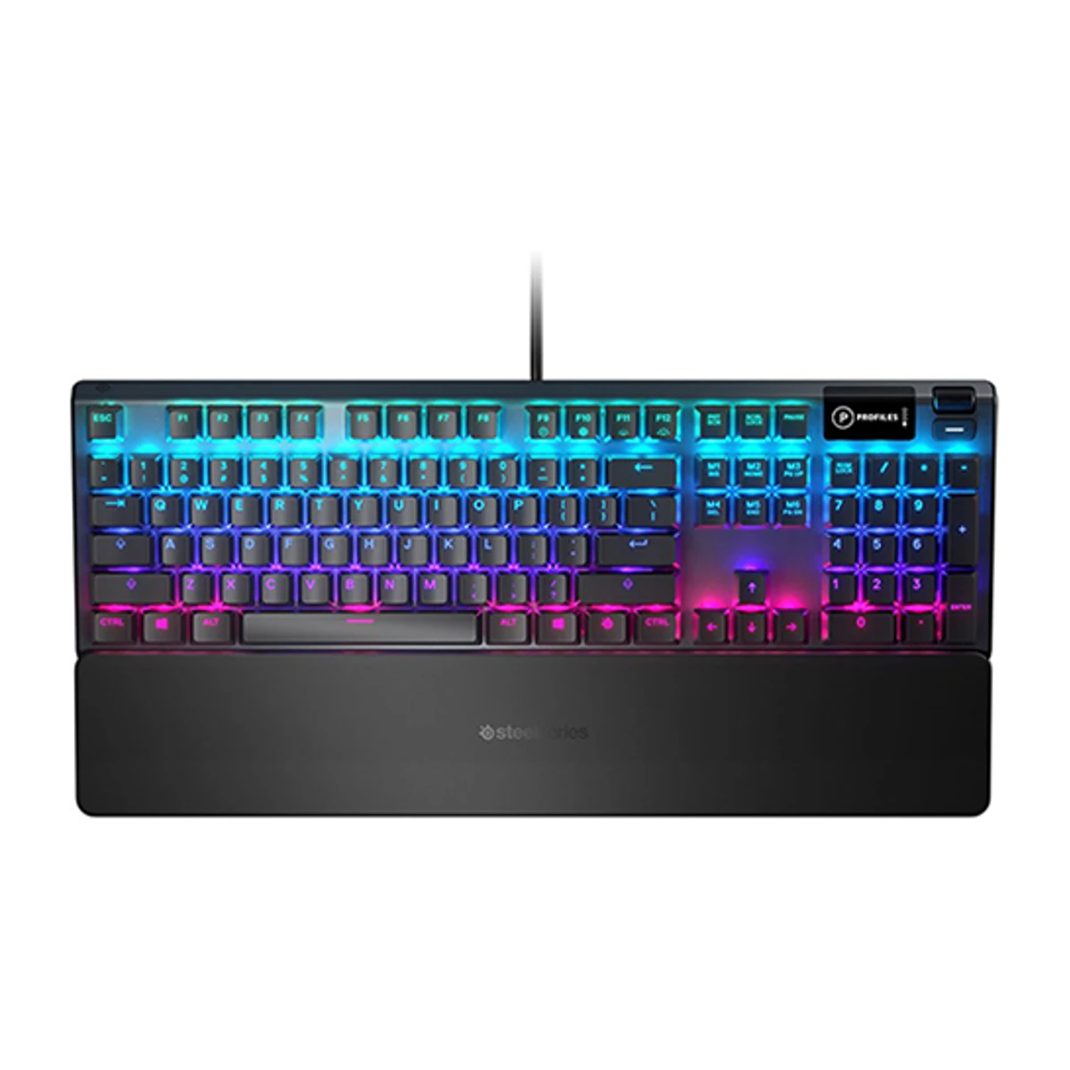 SteelSeries Apex 5 Hybrid Mechanical Gaming Keyboard with OLED Smart Display | 64532