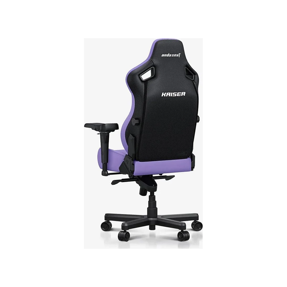 AndaSeat Kaiser 4 Series Premium XL Gaming Chair - Zen Purple (XL, PVC Leather, 180kg Capacity, 5D Armrests) - AD12YDDC-XLL-20-V-PV/C view 5