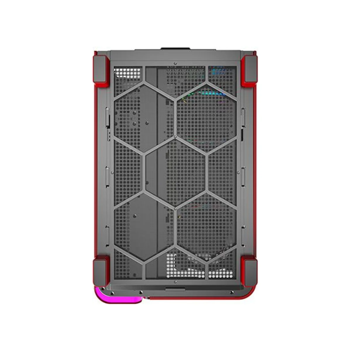 Montech KING 95 PRO Dual-Chamber ATX Mid-Tower Gaming Case - Red - MO-CA-KING95-PRO-RED view 8
