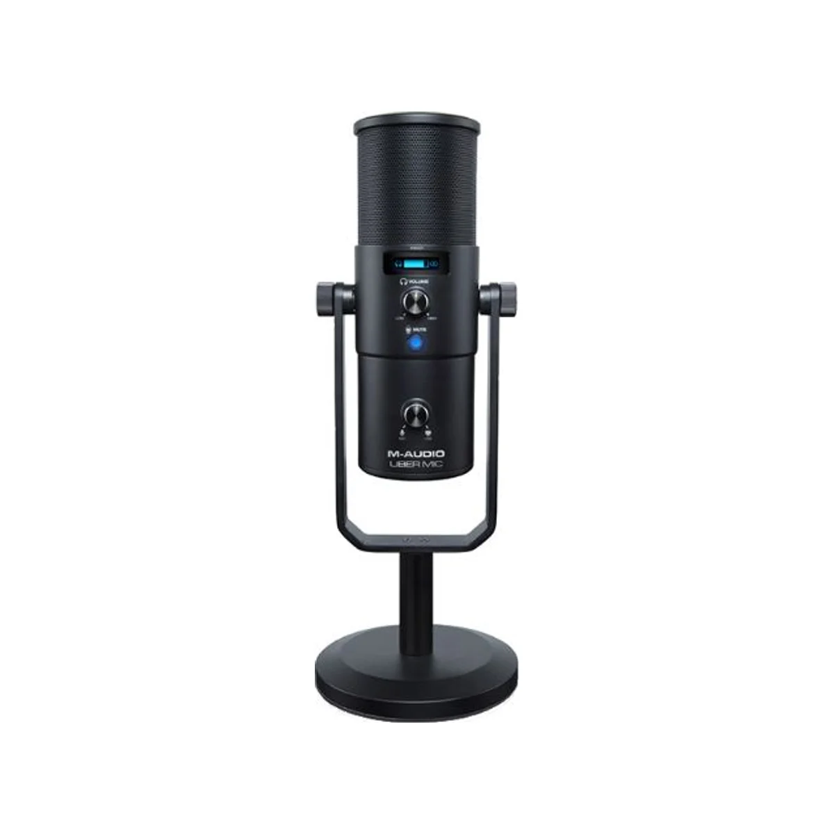 M-Audio UBER MIC Professional USB Microphone (3-Capsule Condenser, 4 Polar Patterns, Zero-Latency Monitoring) - MAUBERMIC view 4