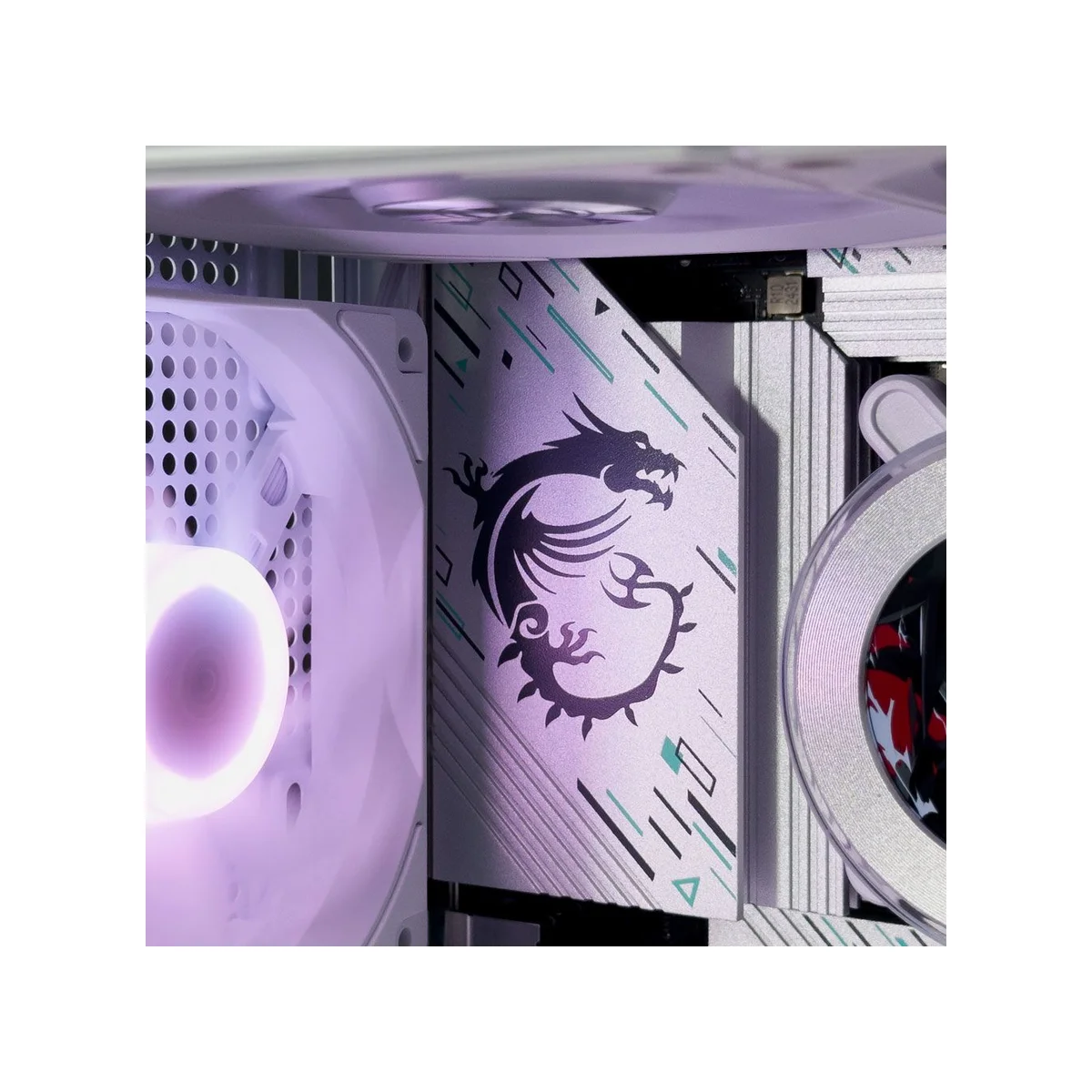 Gaming PC Glacier Ultra 7 265K, 32 GB DDR5 RAM, RTX 5070 12GB GPU - Gaming_PC_Glacier view 5