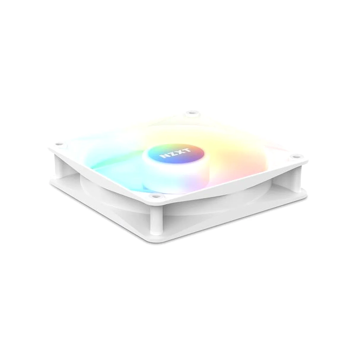 NZXT F120 Hub-Mounted RGB Core Fan - White - RF-C12SF-W1 view 4