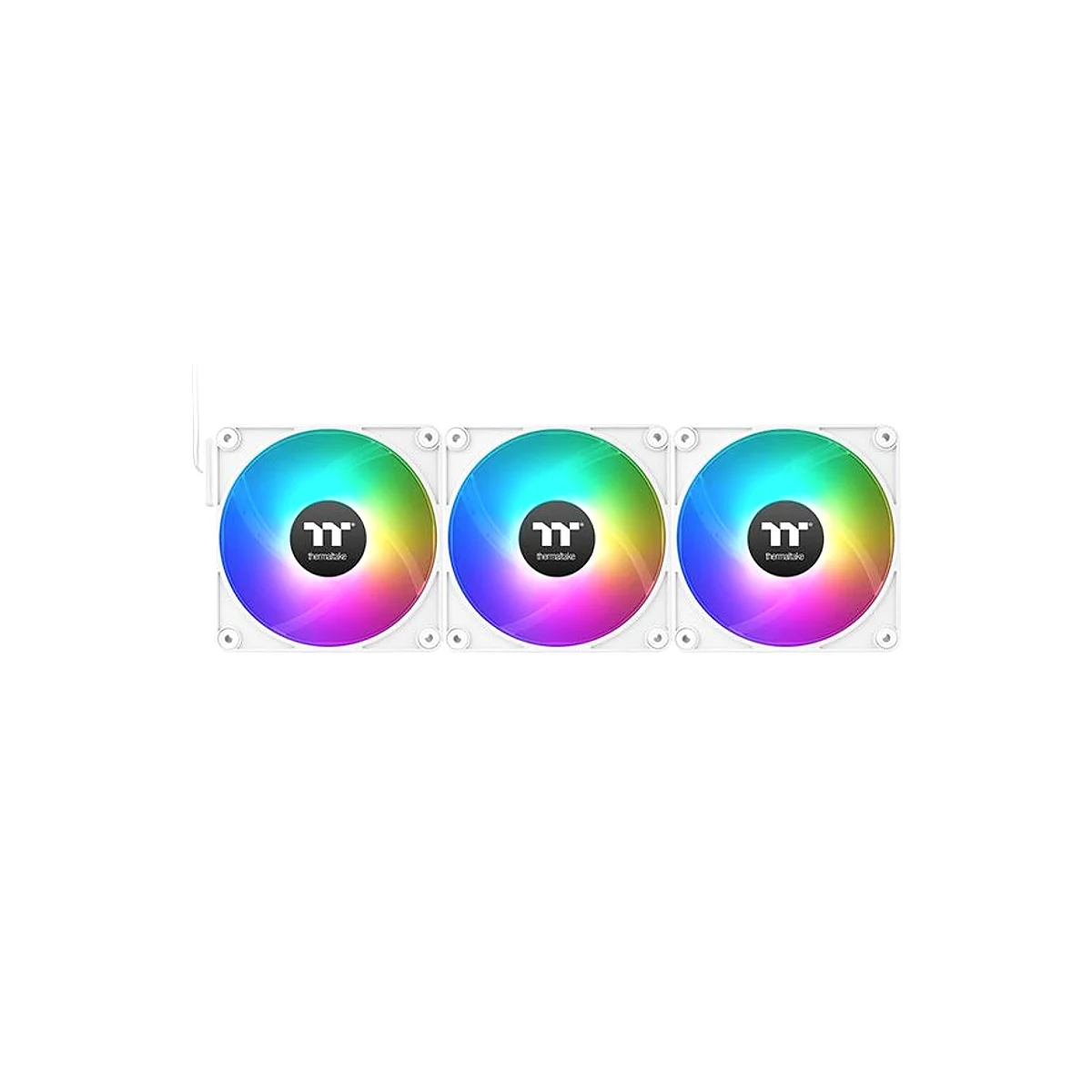 Thermaltake CT120 EX ARGB Sync PC Cooling Fan (3-Fan Pack) - White- CL-F190-PL12SW-A view 3