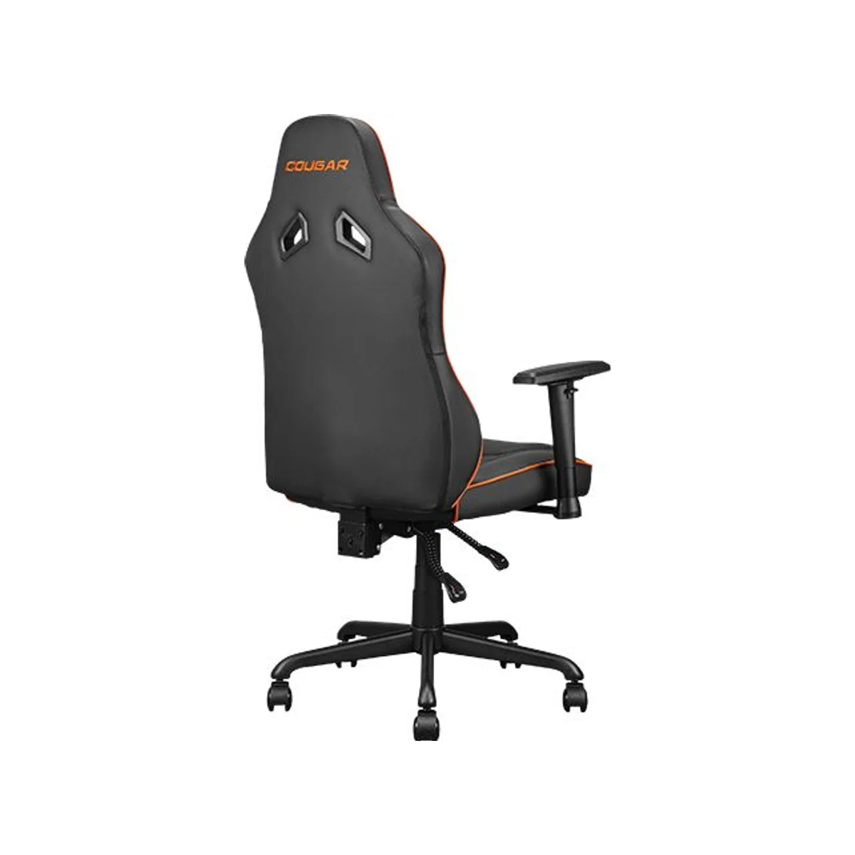 COUGAR Fusion S Gaming Chair - Orange/Black (2D Armrests, Lumbar Pillow, Neck Pillow, Steel Base) - 3MFSLORB.0001 view 3