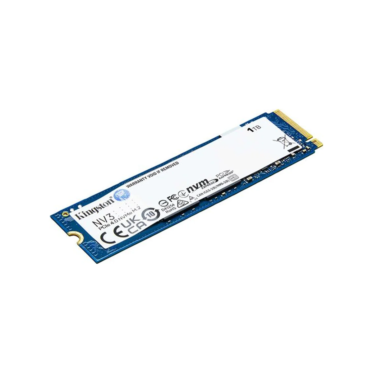 Kingston NV3 1TB NVMe M.2 PCIe 4.0 SSD 6000MB/s Read – SNV3S/1000G view 3