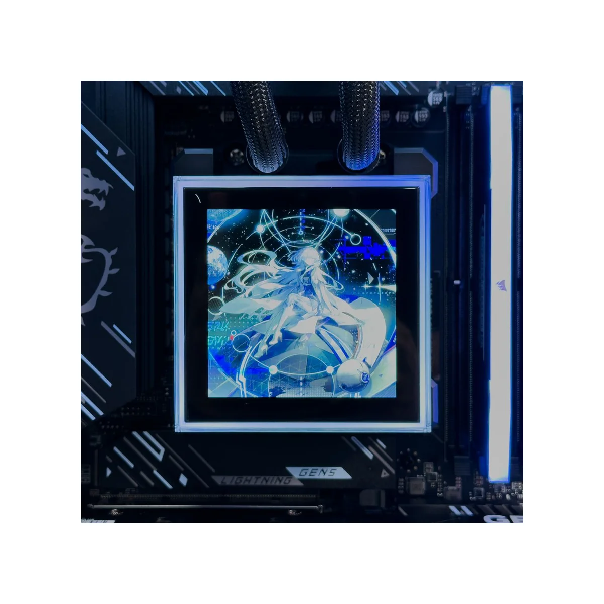 Gaming PC Ornaments (Ryzen 7 9800X3D, 32 GB DDR5 RAM, RTX 5080 16GB GPU) - Powered by MSI - Gaming_PC_Ornaments view 6