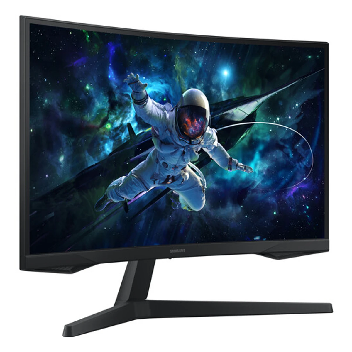 SAMSUNG Odyssey G5 G55C 27-inch QHD 1ms 165Hz Curved Gaming Monitor (Black, QHD, 165Hz, 1ms) - LS27CG552EMXUE view 2