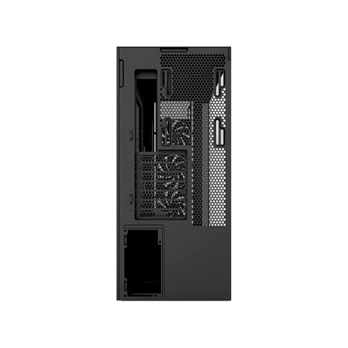 NZXT H7 Flow Mid-Tower ATX Airflow Case - Black - CM-H72FB-01 view 5