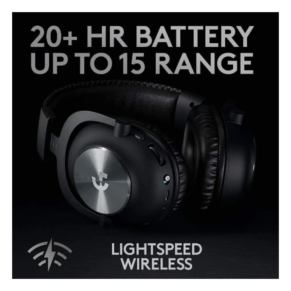 Logitech PRO X Wireless Lightspeed Gaming Headset | 981-000907 view 3