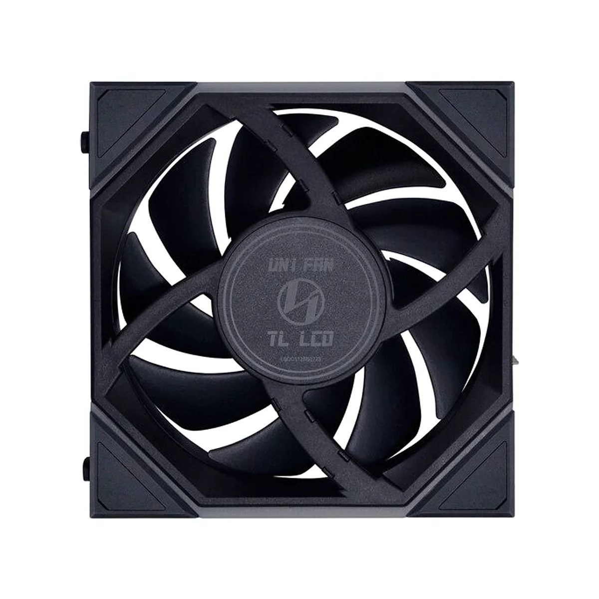 Lian Li UNI Reverse Blades TL LCD 120mm Fan - Black - 12RTLLCD1B view 4