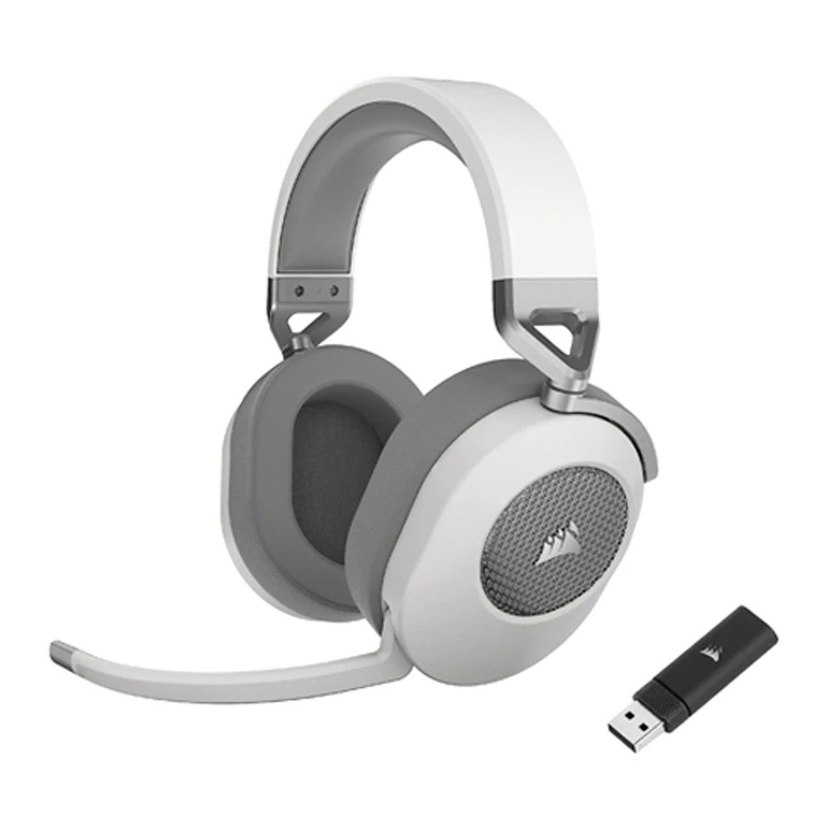 Corsair HS65 Wireless 7.1 Surround Gaming Headset - White | CA-9011286-EU