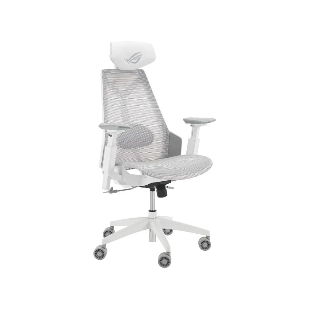 ASUS ROG Destrier Core Ergonomic Gaming Chair - Moonlight White (Cyborg Design, 3D Armrest, Synchro-Tilt) - 90GC01P0-MSG060 view 2