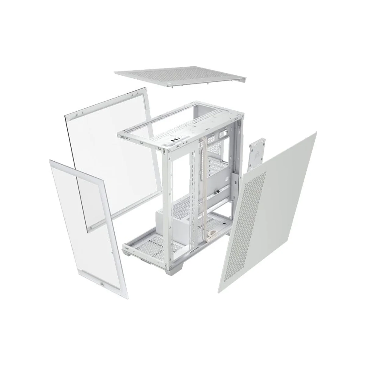 Corsair 3500X ARGB E-ATX Mid-Tower Gaming Case - White - CC-9011277-WW view 2
