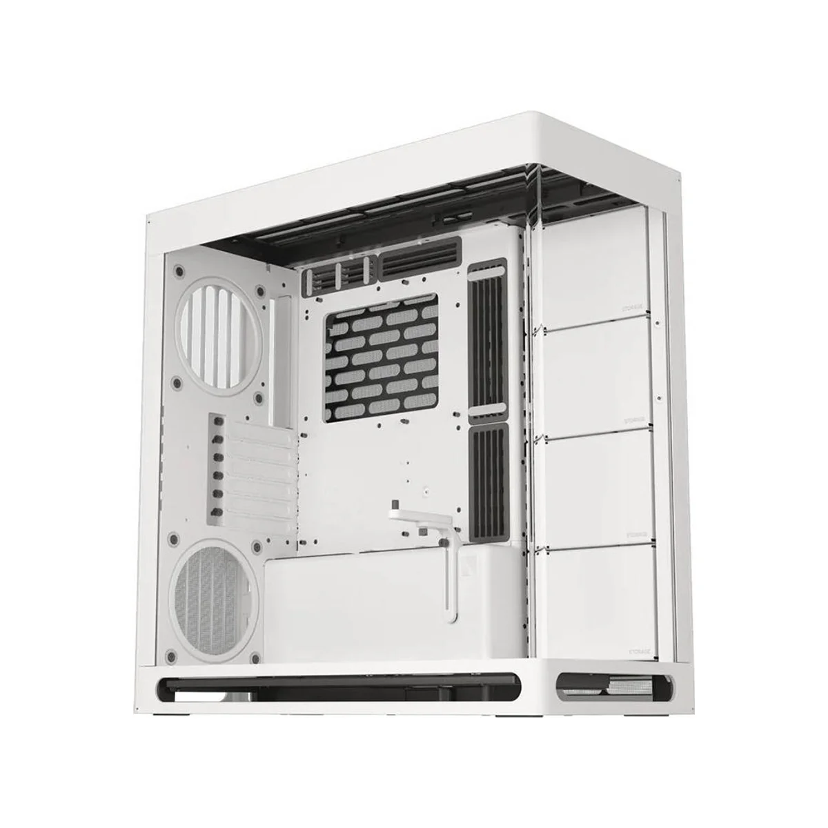 HAVN HS 420 Airflow Dual-chamber Mid-Tower Gaming Case - White - HVN-CA-HS420-05